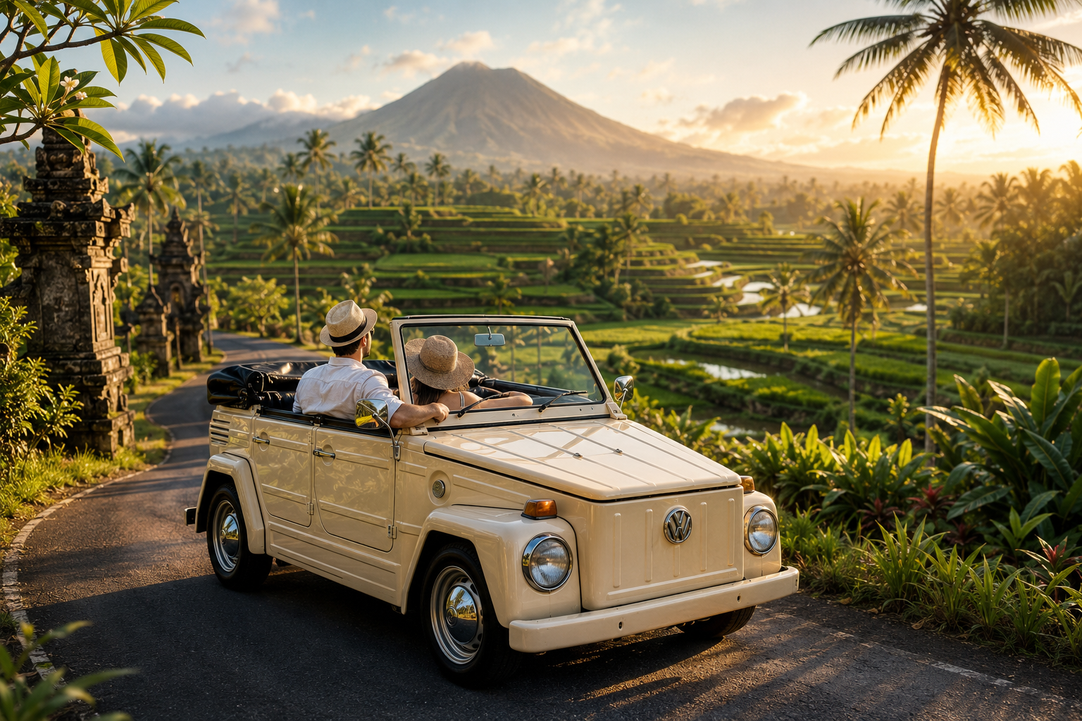 Bali Classic Car Tour – Zamanda Yolculuk