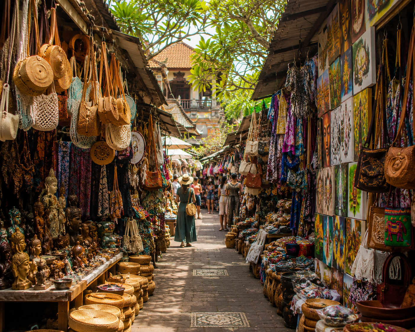 Ubud Art Market lokasyon görseli