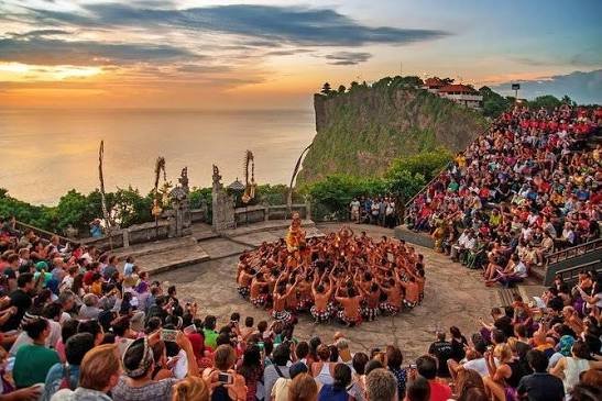Uluwatu Temple & Malini Restaurant & Melasti Beach & Kecak Dansı